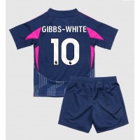 Maglia Calcio Nottingham Forest Morgan Gibbs-White #10 Seconda Divisa Bambino 2024-25 Manica Corta (+ pantaloncini)